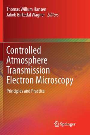 Controlled Atmosphere Transmission Electron Microscopy: Principles and Practice de Thomas Willum Hansen