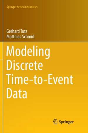 Modeling Discrete Time-to-Event Data de Gerhard Tutz