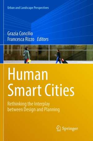 Human Smart Cities de Grazia Concilio