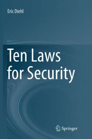 Ten Laws for Security de Eric Diehl