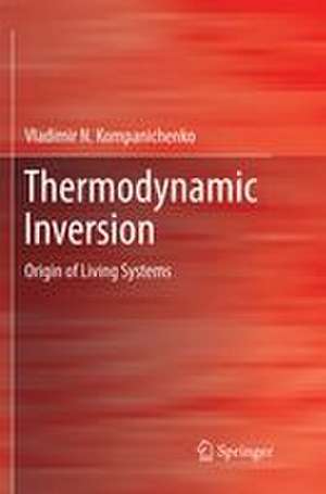 Thermodynamic Inversion de Vladimir N. Kompanichenko