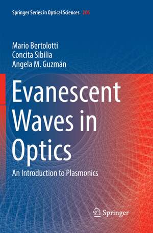 Evanescent Waves in Optics de Mario Bertolotti