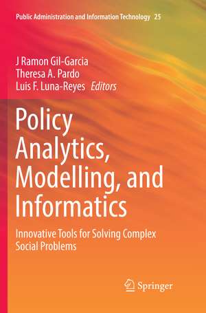 Policy Analytics, Modelling, and Informatics de J Ramon Gil-Garcia
