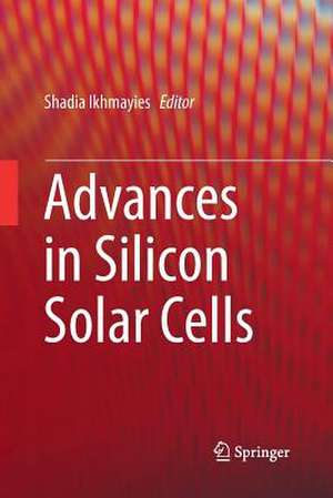 Advances in Silicon Solar Cells de Shadia Ikhmayies