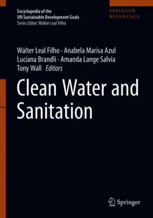 Clean Water and Sanitation de Walter Leal Filho