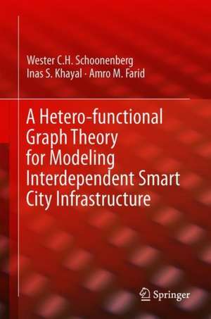 A Hetero-functional Graph Theory for Modeling Interdependent Smart City Infrastructure de Wester C. H. Schoonenberg