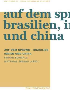 Auf dem Sprung - Brasilien, Indien und China de Matthias Ebenau