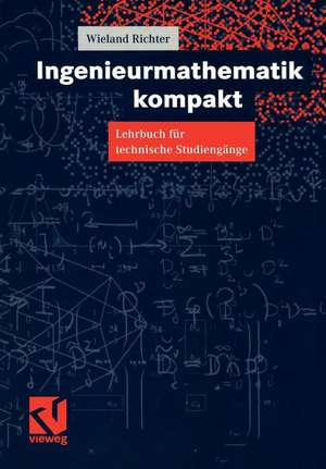 Ingenieurmathematik kompakt: Lehrbuch für technische Studiengänge de W. Richter