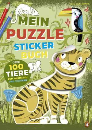 Mein bunter Puzzle-Sticker-Spaß - Tiere de Isabel Große Holtforth