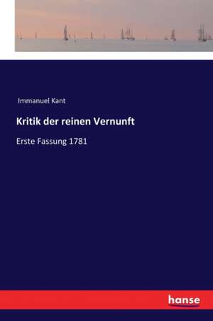 Kritik der reinen Vernunft de Immanuel Kant