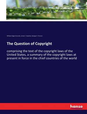 The Question of Copyright de William Edgar Simonds