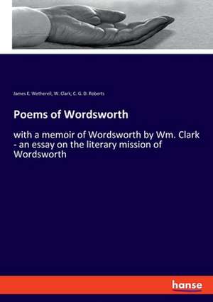 Poems of Wordsworth de James E. Wetherell