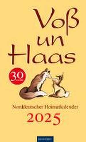 Voß un Haas 2025 de Hartmut Brun