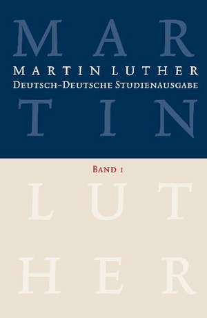 Deutsch-deutsche Studienausgabe de Martin Luther