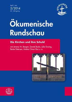 Die Kirchen Und Ihre Schuld: Religionsunterricht Und Okumene