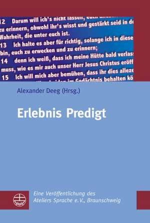 Erlebnis Predigt de Alexander Deeg