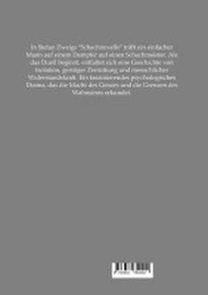 Schachnovelle de Stefan Zweig