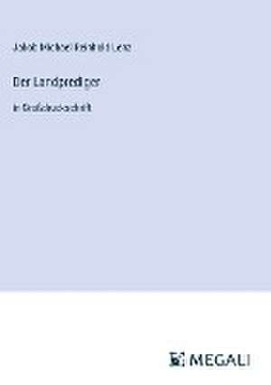 Lenz, J: Landprediger