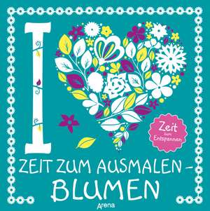 Zeit zum Ausmalen. Blumen de Jane Ryder-Gray