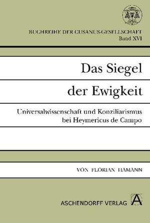 Das Siegel der Ewigkeit de Florian Hamann