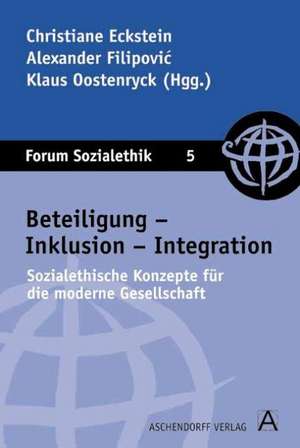 Beteiligung, Inklusion, Integration de Christiane Eckstein