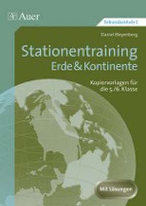 Stationentraining Erde & Kontinente de Daniel Bleyenberg