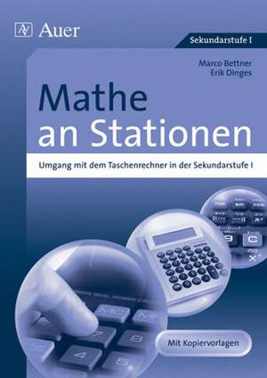 Mathe an Stationen, Umgang mit dem Taschenrechner de Marco Bettner