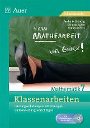 Klassenarbeiten Mathematik 7 de Melanie Grünzig