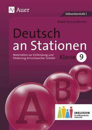 Deutsch an Stationen 9 Inklusion de Babett Kurzius-Beuster