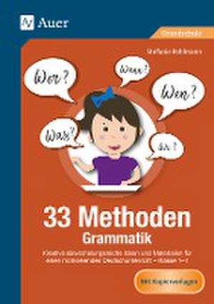 33 Methoden Grammatik de Stefanie Pohlmann