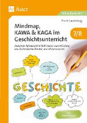 Mindmap, KAWA, KAGA im Geschichtsunterricht 7-8 de Frank Lauenburg