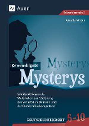 Kriminell gute Mysterys Deutschunterricht 5-10 de Annette Weber