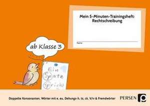 Mein 5-Min-Trainingsheft: Rechtschreibung 2 de Karin Hohmann