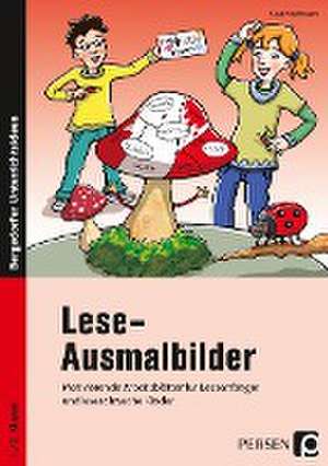 Lese-Ausmalbilder de Klara Kirschbaum