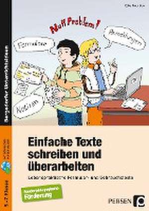 Einfache Texte schreiben und überarbeiten de Elke Mauritius