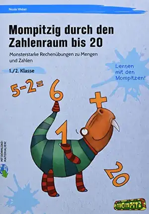 Mompitzig durch den Zahlenraum bis 20 de Nicole Weber