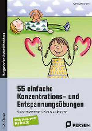 55 einfache Konzentrations- u. Entspannungsübungen de Sandra Alessio-Siedl