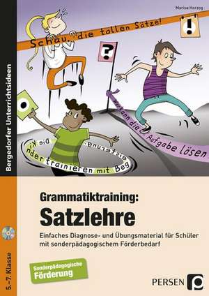 Grammatiktraining: Satzlehre de Marisa Herzog