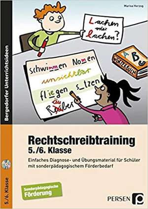 Rechtschreibtraining - 5./6. Klasse mit Download de Marisa Herzog