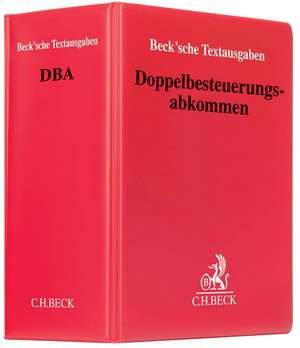 Doppelbesteuerungsabkommen (mit Fortsetzungsnotierung). Inkl. 34. Ergänzungslieferung de Franz Wassermeyer