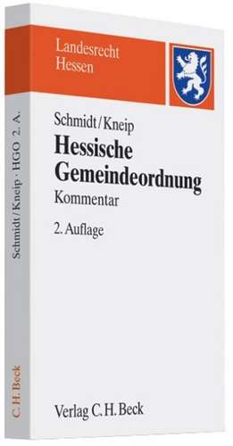 Hessische Gemeindeordnung (HGO) de Fritz W. Schmidt