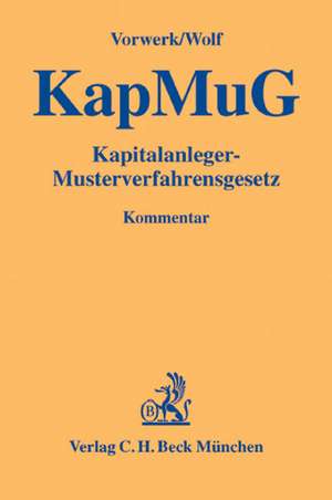 KapMuG - Kapitalanleger-Musterverfahrensgesetz de Volkert Vorwerk