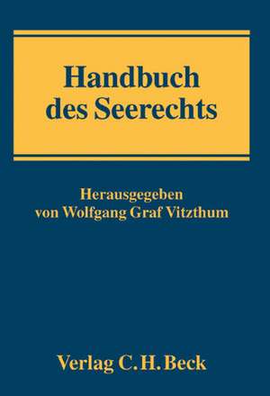 Handbuch des Seerechts de Wolfgang Vitzthum