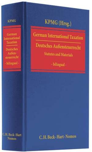 Deutsches Außensteuerrecht / German International Taxation de Martin Lenz