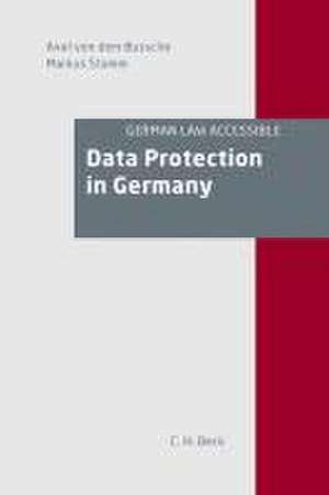 Data Protection in Germany de Axel von dem Bussche