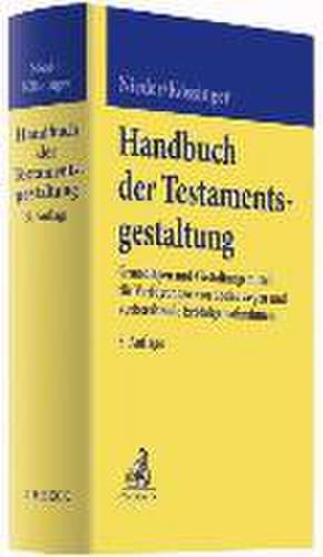 Handbuch der Testamentsgestaltung de Heinrich Nieder