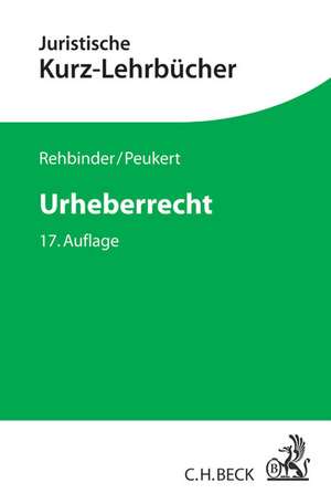 Urheberrecht de Manfred Rehbinder