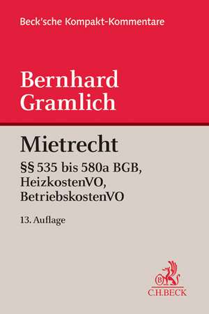 Mietrecht de Bernhard Gramlich