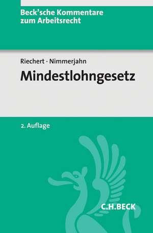 Mindestlohngesetz de Christian Riechert