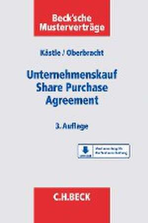 Unternehmenskauf - Share Purchase Agreement de Florian Kästle